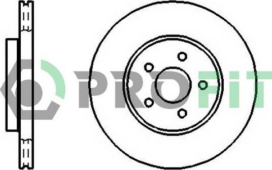 Profit 5010-1125 - Bremžu diski ps1.lv