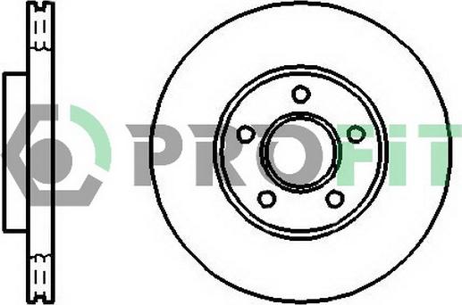 Profit 5010-1172 - Bremžu diski ps1.lv