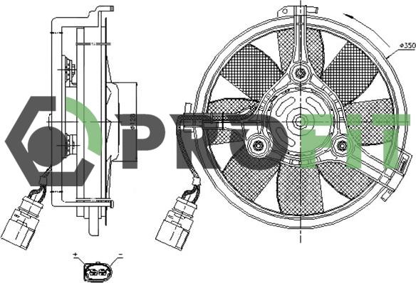 Profit 1850-0004 - Ventilators, Motora dzesēšanas sistēma ps1.lv