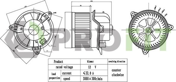 Profit 1860-0051 - Salona ventilators ps1.lv