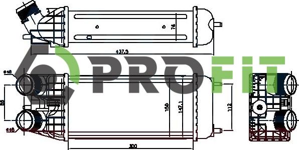 Profit 1780-0158 - Starpdzesētājs ps1.lv