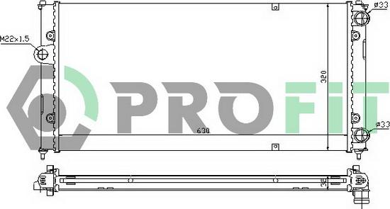 Profit PR 9504A3 - Radiators, Motora dzesēšanas sistēma ps1.lv