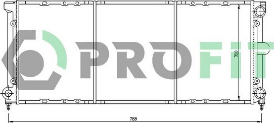 Profit PR 9537A1 - Radiators, Motora dzesēšanas sistēma ps1.lv