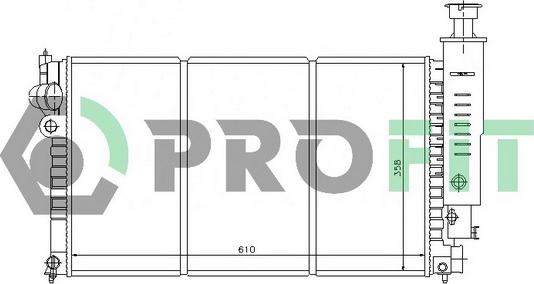 Profit PR 0540A1 - Radiators, Motora dzesēšanas sistēma ps1.lv