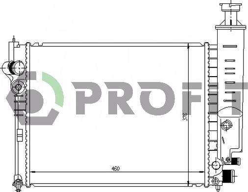 Profit PR 0540A3 - Radiators, Motora dzesēšanas sistēma ps1.lv