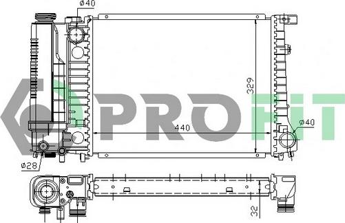 Profit PR 0060A1 - Radiators, Motora dzesēšanas sistēma ps1.lv