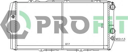 Profit PR 0011A1 - Radiators, Motora dzesēšanas sistēma ps1.lv