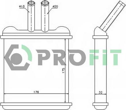 Profit PR 1106N1 - Siltummainis, Salona apsilde ps1.lv