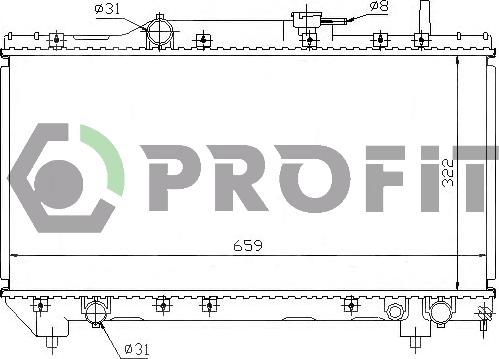 Profit PR 1837A1 - Radiators, Motora dzesēšanas sistēma ps1.lv