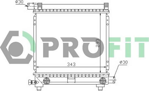 Profit PR 3524A5 - Radiators, Motora dzesēšanas sistēma ps1.lv