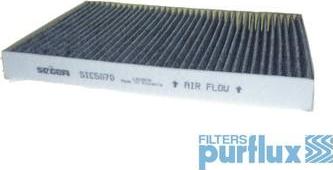 Purflux AHC535 - Filtrs, Salona telpas gaiss ps1.lv