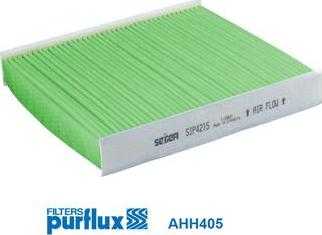 Purflux AHH405 - Filtrs, Salona telpas gaiss ps1.lv