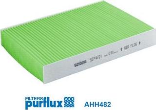 Purflux AHH482 - Filtrs, Salona telpas gaiss ps1.lv