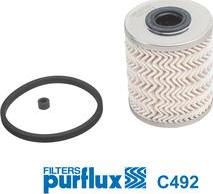 Purflux C492 - Degvielas filtrs ps1.lv