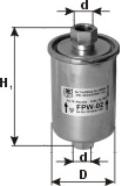 PZL Filters FPW03 - Degvielas filtrs ps1.lv