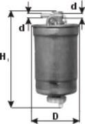 PZL Filters PDS741 - Degvielas filtrs ps1.lv