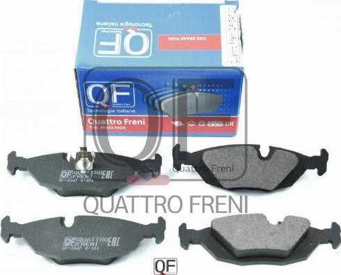 Quattro Freni QF54700 - Bremžu uzliku kompl., Disku bremzes ps1.lv