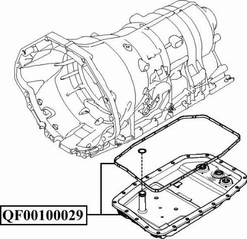 Quattro Freni QF00100029 - Eļļas vācele, Automātiskā pārnesumkārba ps1.lv