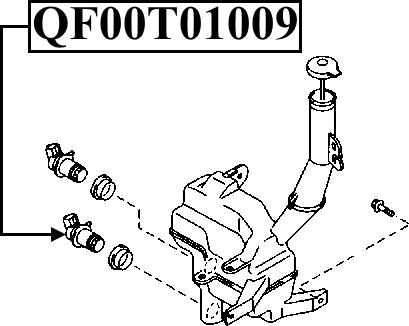 Quattro Freni QF00N00114 - Ūdenssūknis, Stiklu tīrīšanas sistēma ps1.lv