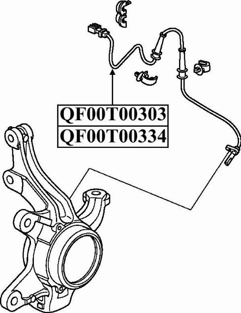 Quattro Freni QF00T00303 - Devējs, Riteņu griešanās ātrums ps1.lv