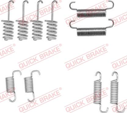 QUICK BRAKE 1050004 - Piederumu komplekts, Stāvbremzes mehānisma bremžu loks ps1.lv