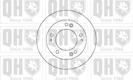 Quinton Hazell BDC4940 - Bremžu diski ps1.lv