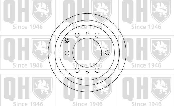 Quinton Hazell BDC4943 - Bremžu diski ps1.lv