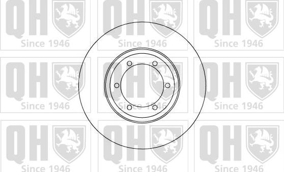 Quinton Hazell BDC4956 - Bremžu diski ps1.lv