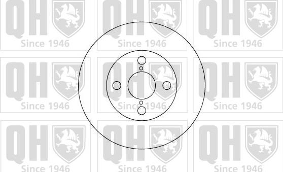 Quinton Hazell BDC4917 - Bremžu diski ps1.lv