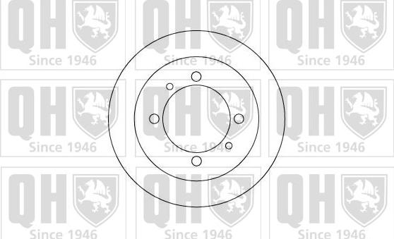 Quinton Hazell BDC4924 - Bremžu diski ps1.lv