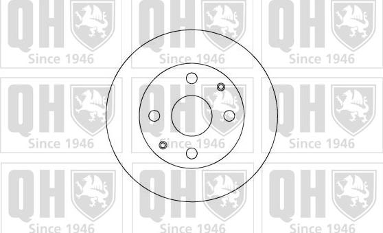 Quinton Hazell BDC4593 - Bremžu diski ps1.lv