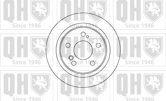 Quinton Hazell BDC4538 - Bremžu diski ps1.lv