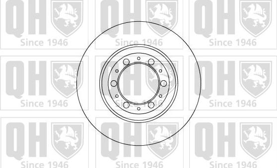 Quinton Hazell BDC4679 - Bremžu diski ps1.lv