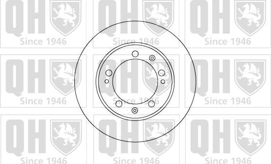 Quinton Hazell BDC4148 - Bremžu diski ps1.lv