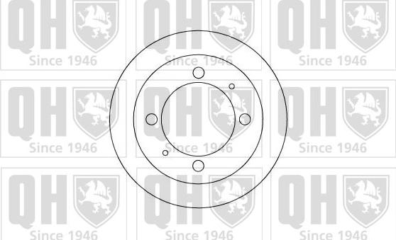 Quinton Hazell BDC4107 - Bremžu diski ps1.lv