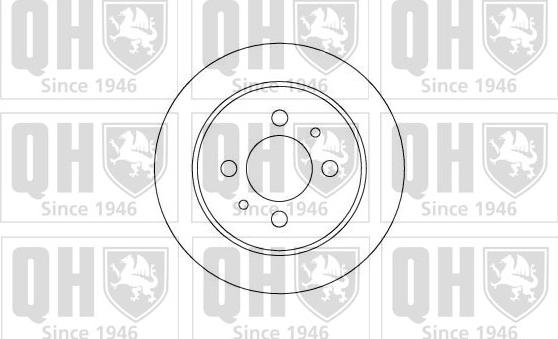 Quinton Hazell BDC4880 - Bremžu diski ps1.lv