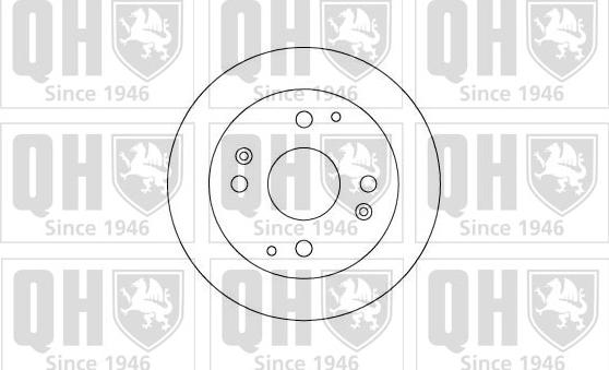 Quinton Hazell BDC4820 - Bremžu diski ps1.lv