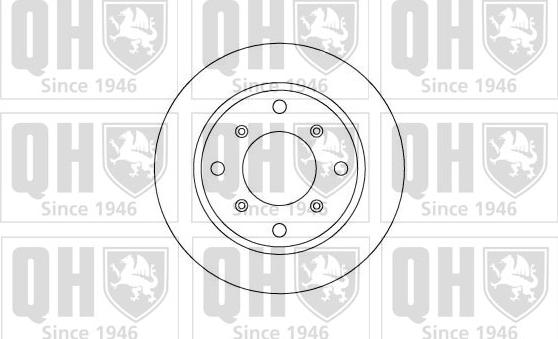 Quinton Hazell BDC4828 - Bremžu diski ps1.lv