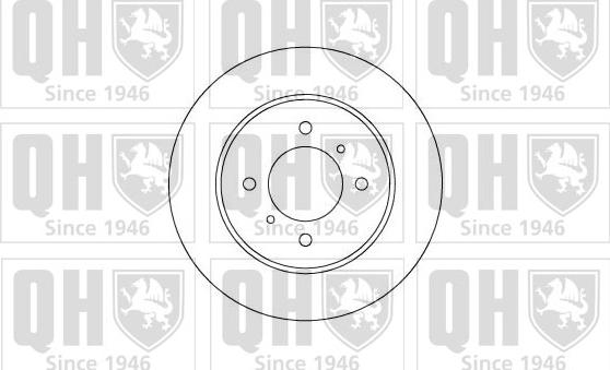 Quinton Hazell BDC4879 - Bremžu diski ps1.lv