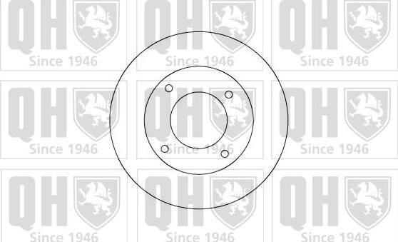 Quinton Hazell BDC4319 - Bremžu diski ps1.lv