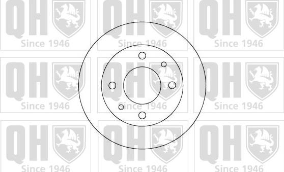 Quinton Hazell BDC4330 - Bremžu diski ps1.lv