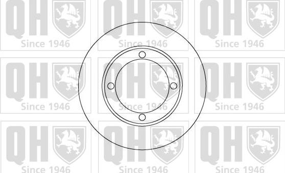 Quinton Hazell BDC3268 - Bremžu diski ps1.lv