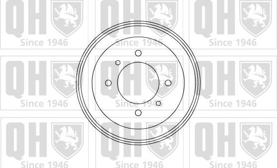 Quinton Hazell BDR314 - Bremžu trumulis ps1.lv