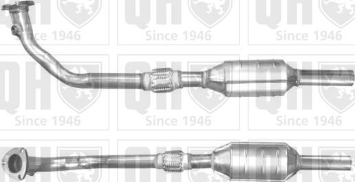 Quinton Hazell QCAT91650 - Katalizators ps1.lv