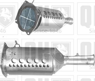 Quinton Hazell QDPF11415HP - Nosēdumu / Daļiņu filtrs, Izplūdes gāzu sistēma ps1.lv