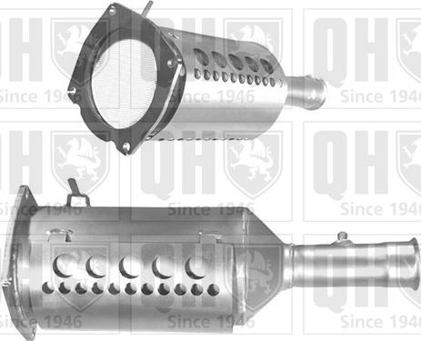 Quinton Hazell QDPF11415H - Nosēdumu / Daļiņu filtrs, Izplūdes gāzu sistēma ps1.lv