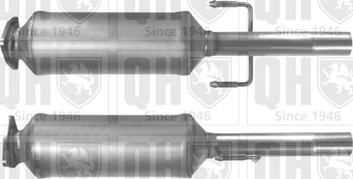Quinton Hazell QDPF11132 - Nosēdumu / Daļiņu filtrs, Izplūdes gāzu sistēma ps1.lv
