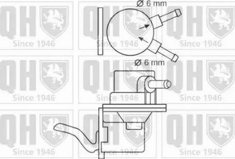 Quinton Hazell QFP146 - Degvielas sūknis ps1.lv