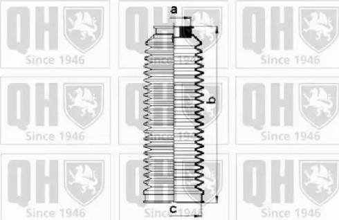 Quinton Hazell QG1442 - Putekļusargu komplekts, Stūres iekārta ps1.lv