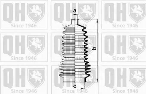 Quinton Hazell QG1459 - Putekļusargu komplekts, Stūres iekārta ps1.lv